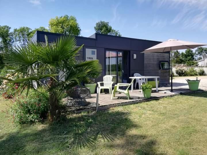 Chalet De La Laigne Allas-Bocage Exterior foto